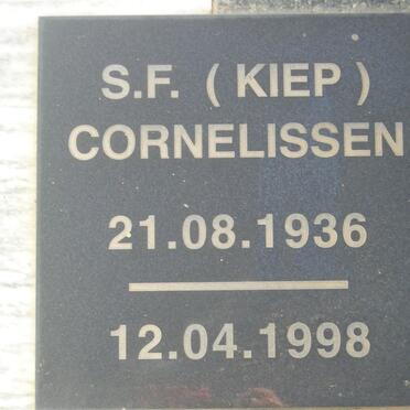 CORNELISSEN S.F. 1936-1998