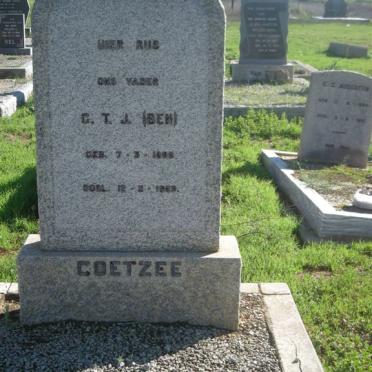 COETZEE C.T.J. 1895-1969