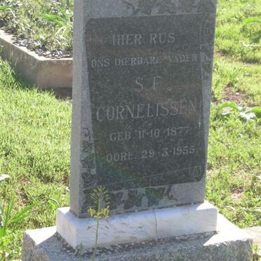 CORNELISSEN S.F.  1877-1955
