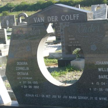 COLFF Johannes Willem Barend, van der 1911-1991 &amp; Debora Cor