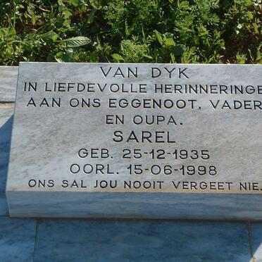 DYK Sarel, van 1935-1998