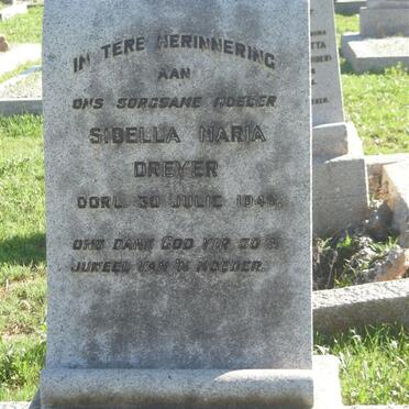 DREYER Sibella Maria -1949