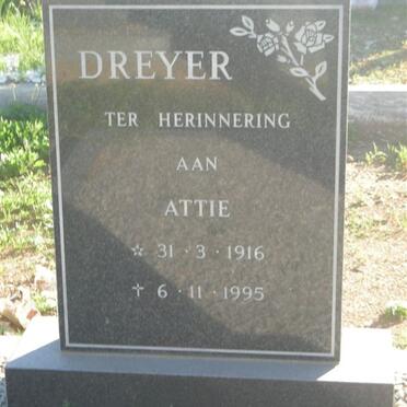 DREYER Attie 1916-1995