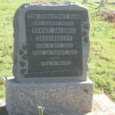 ENGELBRECHT Renier Jacobus 1860-1928