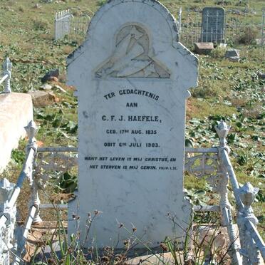 HAEFELE C.F.J. 1835-1903