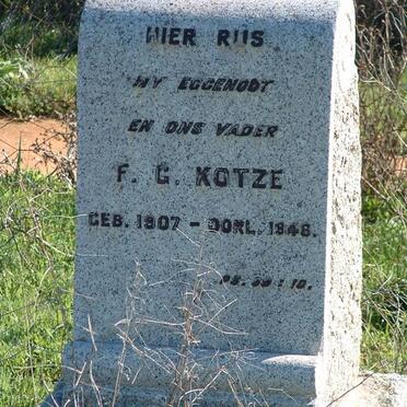 KOTZE F.G. 1907-1946
