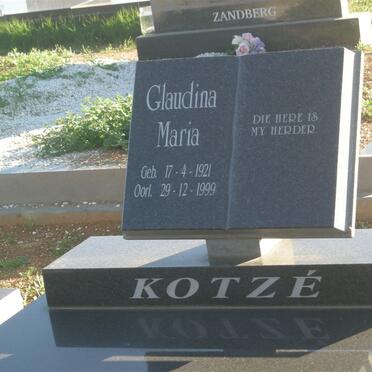 KOTZE Glaudina Maria 1921-1999
