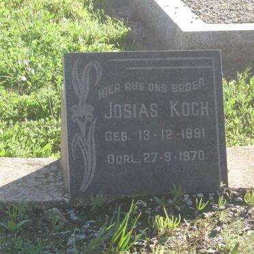 KOCH Josias 1891-1970
