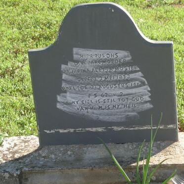 MOSTERT Catharina Aletta 1873-1956