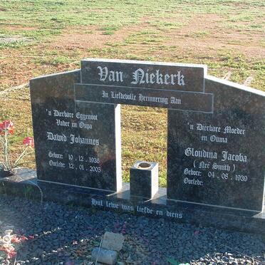 NIEKERK Dawid Johannes, van 1936-2005 &amp; Gloudina Jacoba SMIT 1939-