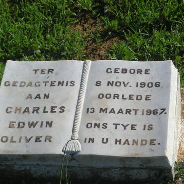 OLIVER Charles Edwin 1906-1967