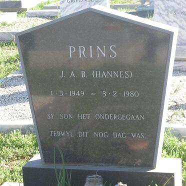 PRINS J.A.B. 1949-1980