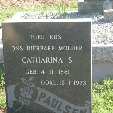 PAULSEN Catharina S. 1881-1973