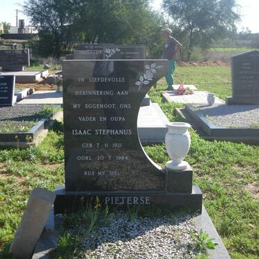 PIETERSE Isaac Stephanus 1921-1984