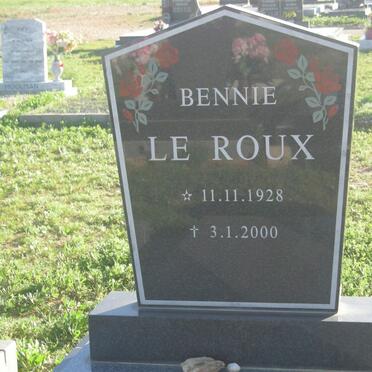 ROUX Bennie, le 1928-2000
