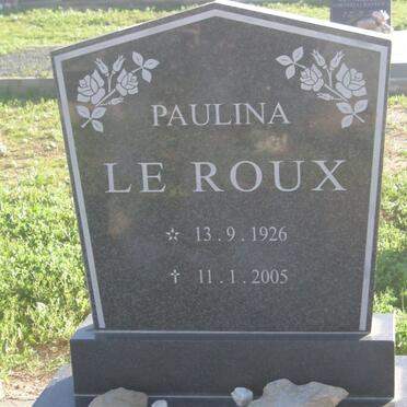 ROUX Paulina, le 1926-2005