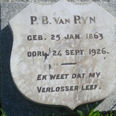 RYN P.B., van 1863-1926