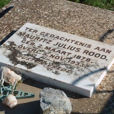 ROOD Maurtiz Julius 1878-1933