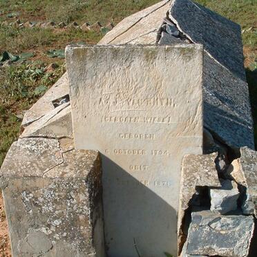 RHYN A.J., van nee WIESE 1794-1871