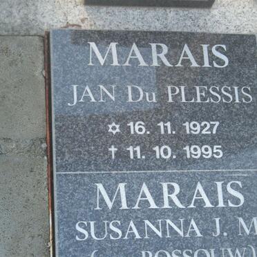 MARAIS Jan du Plessis 1927-1995