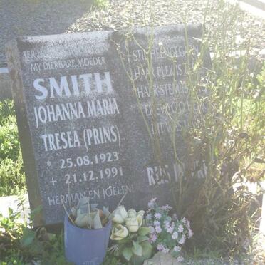 SMITH Johanna Maria Tresia nee PRINS 1923-1991