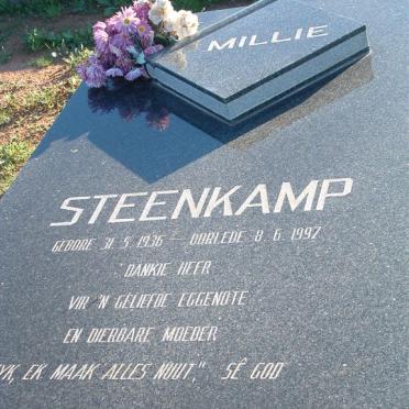 STEENKAMP Millie 1936-1997