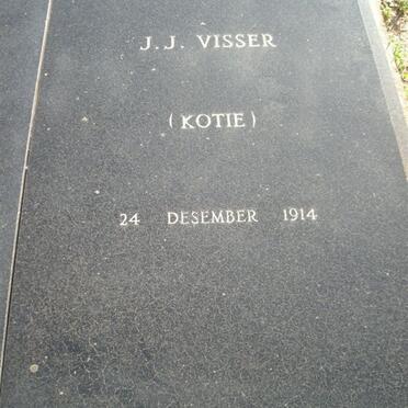 VISSER S.J.J. 1902-1991 &amp; J.J. 1914-