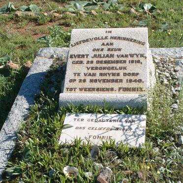 WYK Evert Julian, van -1940