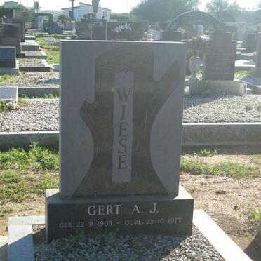 WIESE Gert A.J. 1903-1977