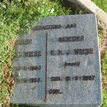 WIESE ?.G. 1880-1958 &amp; E.H.J. PRINS 1887-