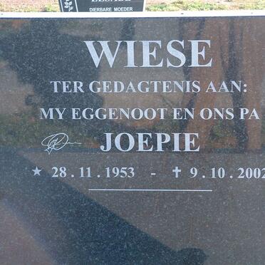 WIESE Joepie 1953-2002