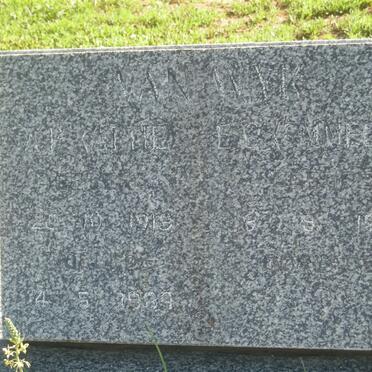 WYK A.?, van 1918-1989 &amp; E.C. 1921-