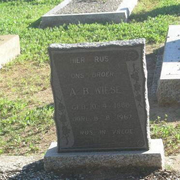 WIESE A.B. 1888-1967