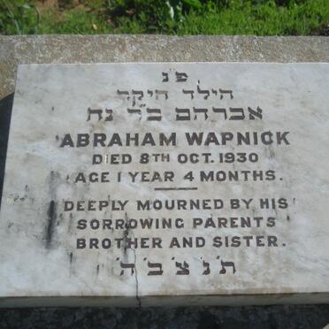 WAPNICK Abraham -1930