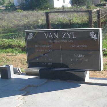 ZYL Elias, van 1923-1999 &amp; Maria 1937-