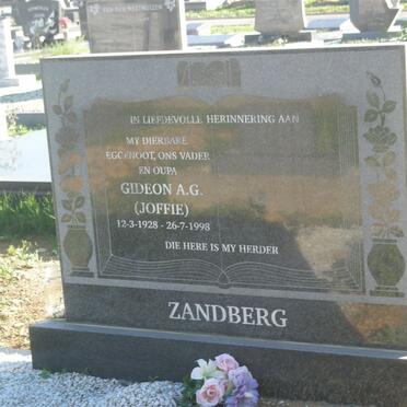 ZANDBERG Gideon A.G. 1928-1998