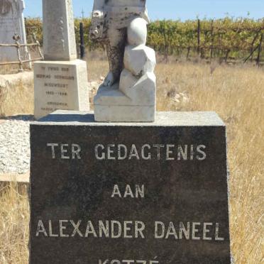 KOTZE Alexander Daneel 1951 - 1951