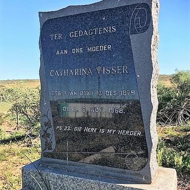 VISSER Catharina nee VAN DYK 1879-1968