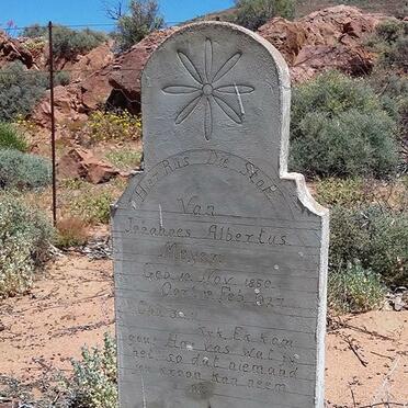 MEYER Johannes Albertus 18?0-1927