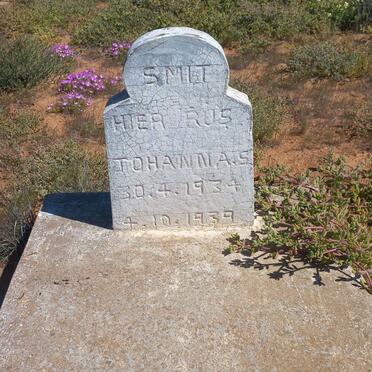 SMIT Johanna S. 1934-1939