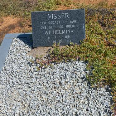 VISSER Wilhelmina 1891-1983