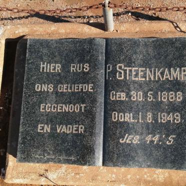 STEENKAMP P. 1888-1949