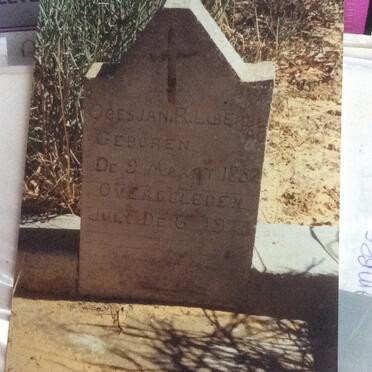 Western Cape, VANRHYNSDORP district, Klawer, Windhoek 449_2, farm cemetery