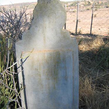 Western Cape, VANRHYNSDORP district, Biesjes Fontein 149, Lewiesfontein, farm cemetery