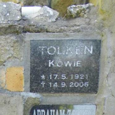 TOLKEN Kowie 1921-2006