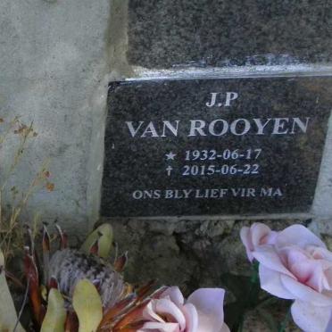 ROOYEN J.P., van 1932-2015