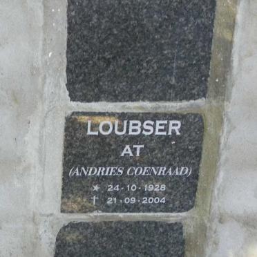 LOUBSER Andries Coenraad 1928-2004