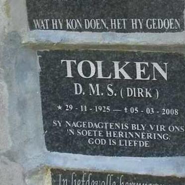 TOLKEN D.M.S. 1925-2008