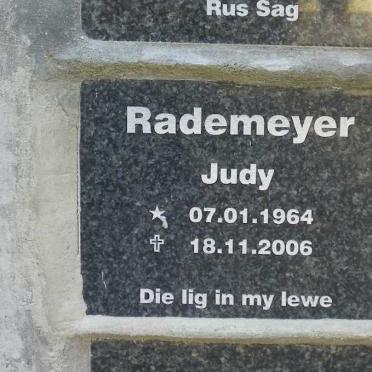 RADEMEYER Judy 1964-2006