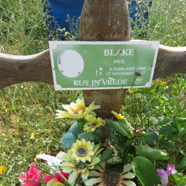 BLAKE Paul 1946-2017